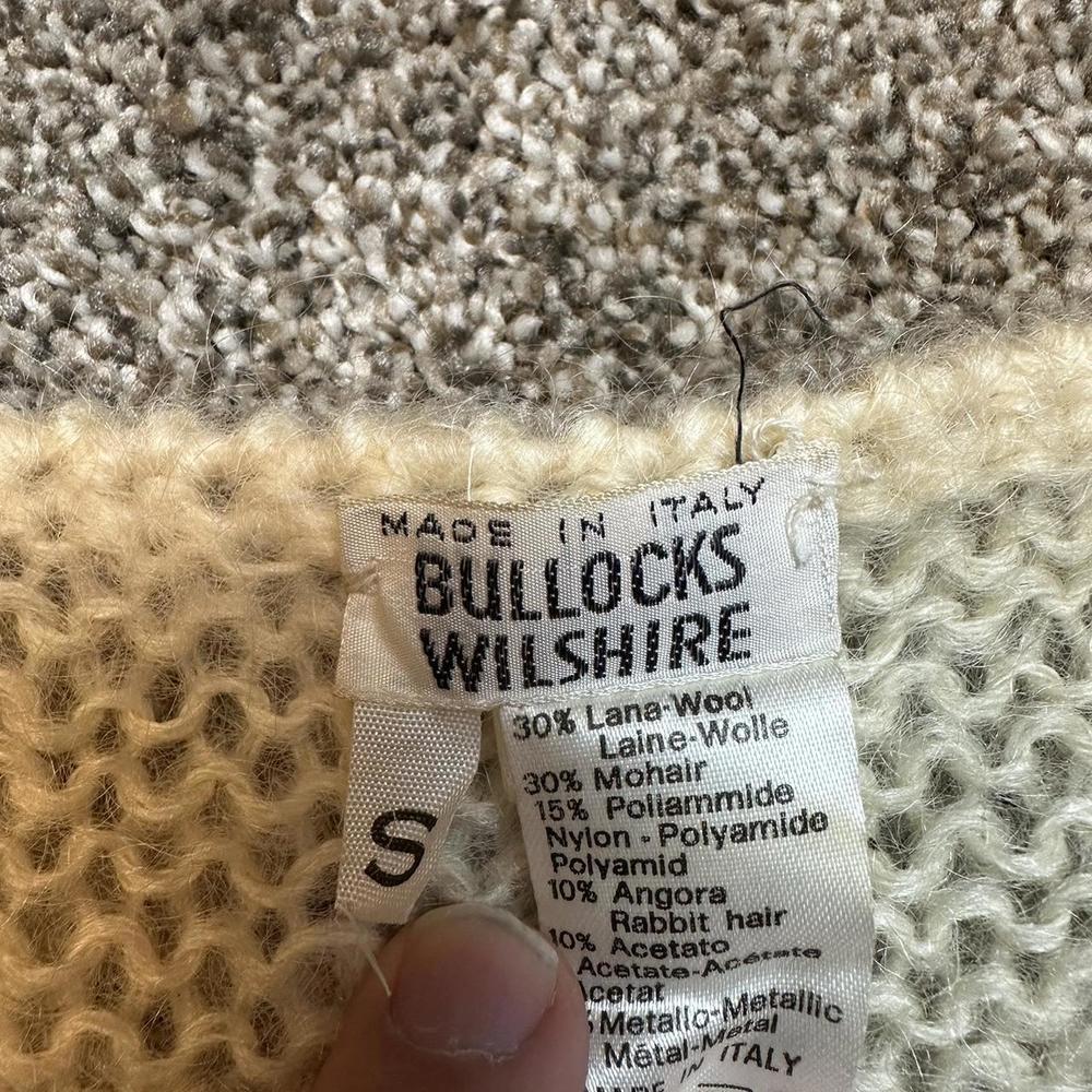 Vintage Mohair‎ Wool Blend Bullocks - Picture 2 of 5
